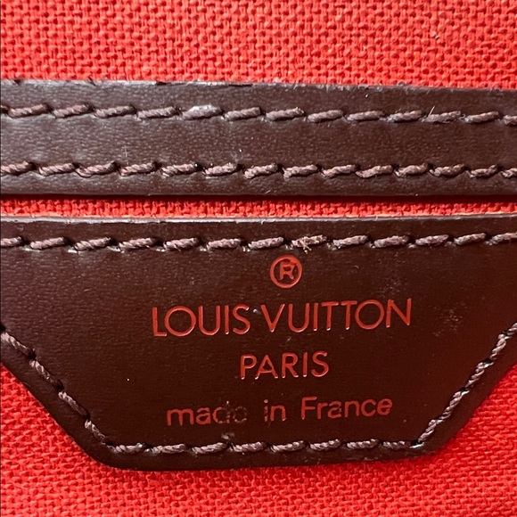 LOUIS VUITTON Damier Ebene Soho Backpack Pre-Loved Excellent Condition - Picture 11 of 17